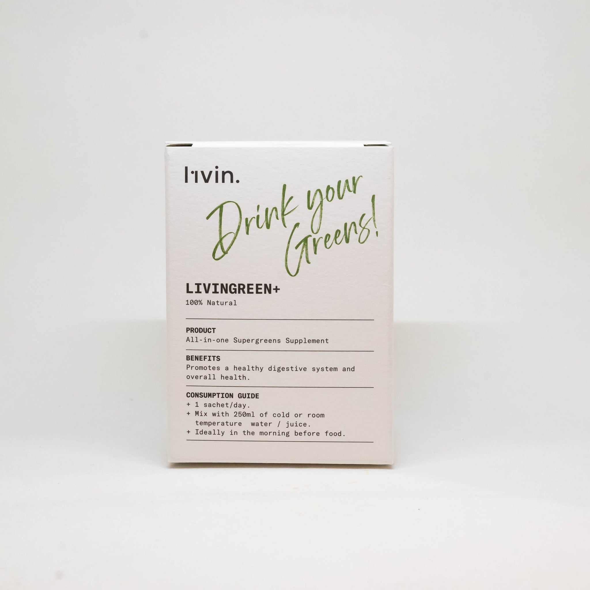 LIVINGREEN+ All-in-one Natural Supergreens